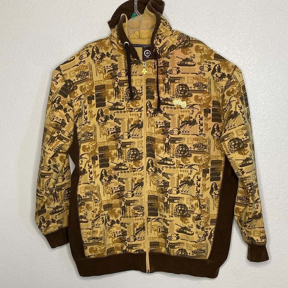 LRG Lifted Research Group Men’s Full Zip Hoodie Size XXL